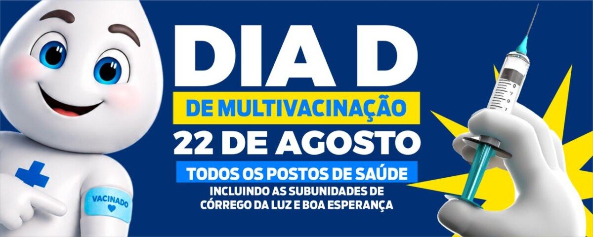 Casimiro de Abreu terá Dia D de multivacinação no sábado