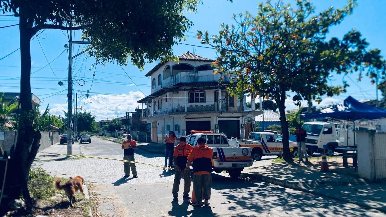 Defesa Civil leva atendimento a moradores do Parque Andrea em Rio Bonito