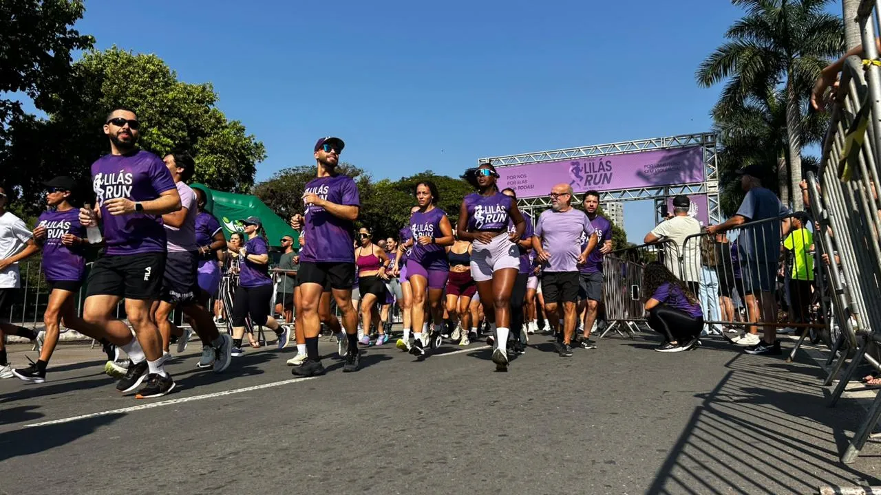 Lilás Run reúne esporte e conscientização em Três Rios