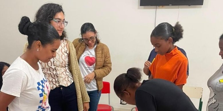 Usuários do CRAS Bela Vista participam de roda sobre saúde mental em Bom Jesus