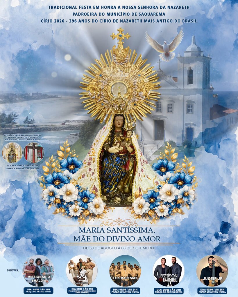 Saquarema divulga programação do 396º Círio de Nazareth