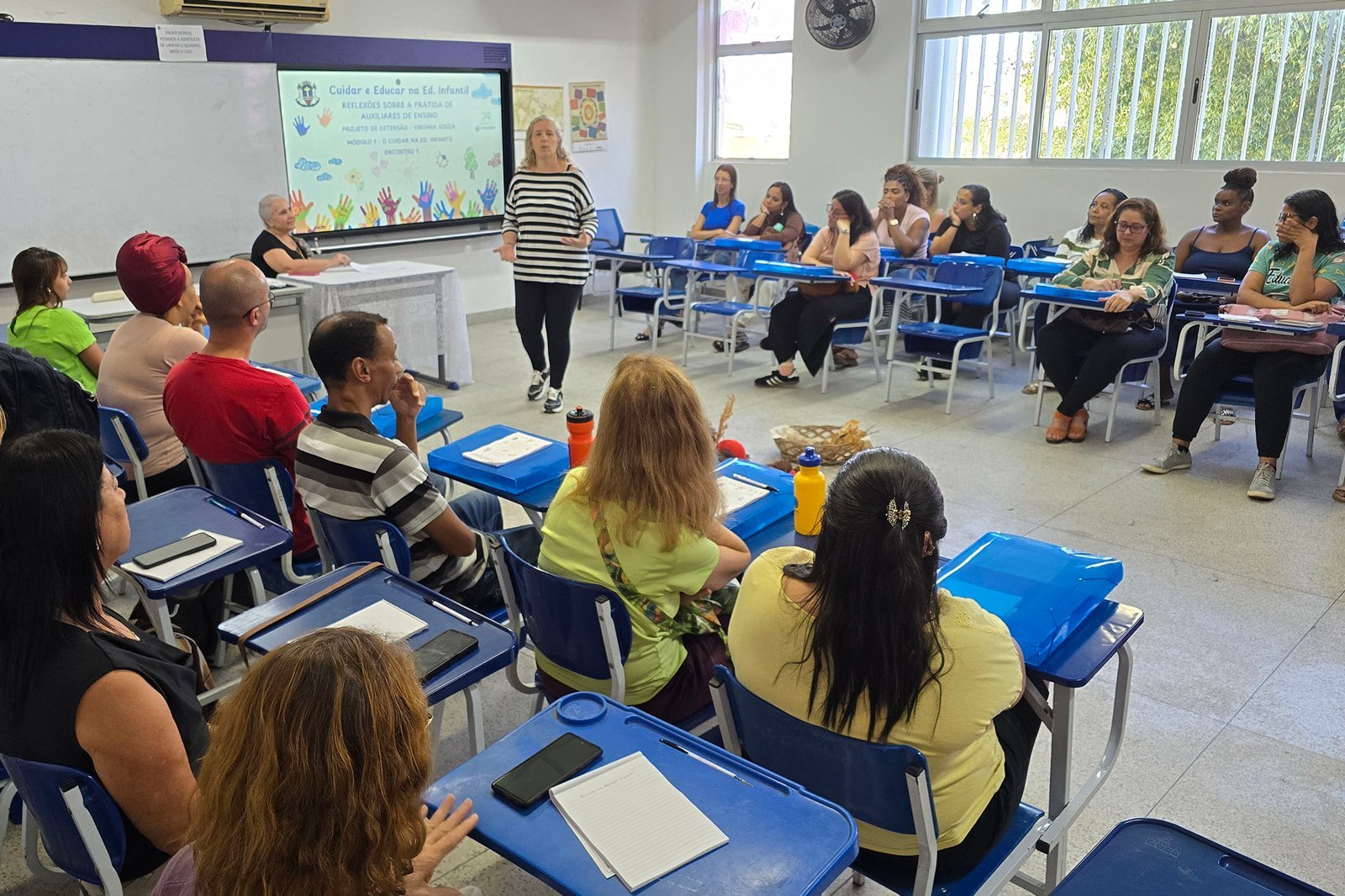 Macaé inicia formação pedagógica para auxiliares de ensino da Educação Infantil