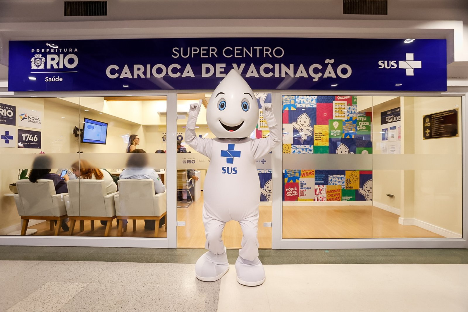 Rio tem 81 mil doses aplicadas em um ano no Super Centro da Zona Norte
