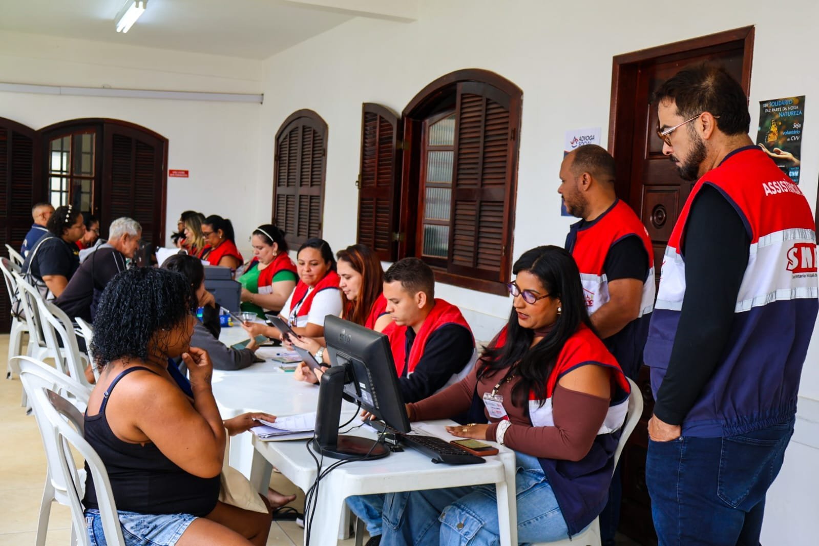 Mutirão do CadÚnico atende moradores de Maricá em Inoã