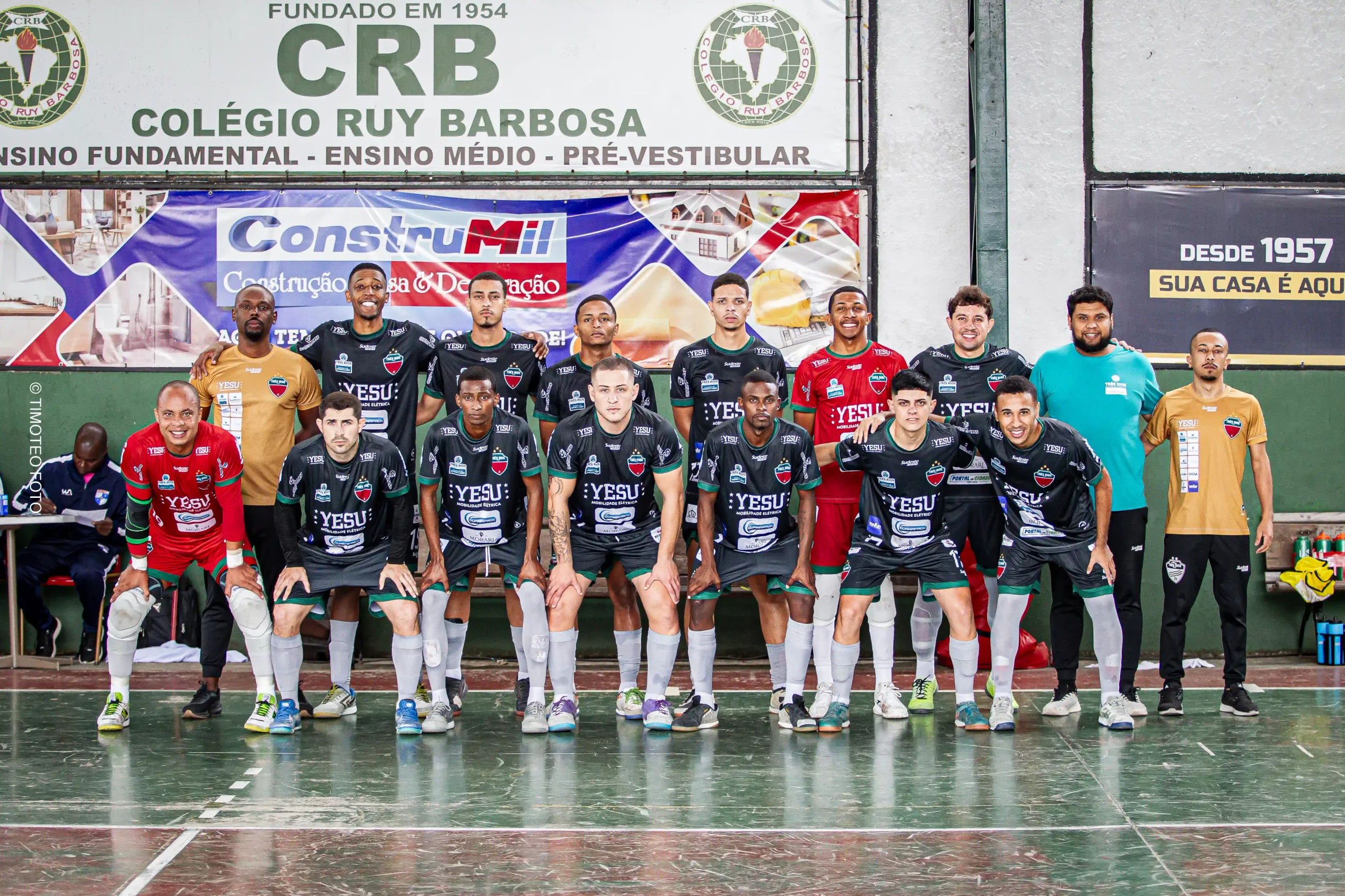 Seleção de Três Rios estreia no Estadual de Futsal neste domingo