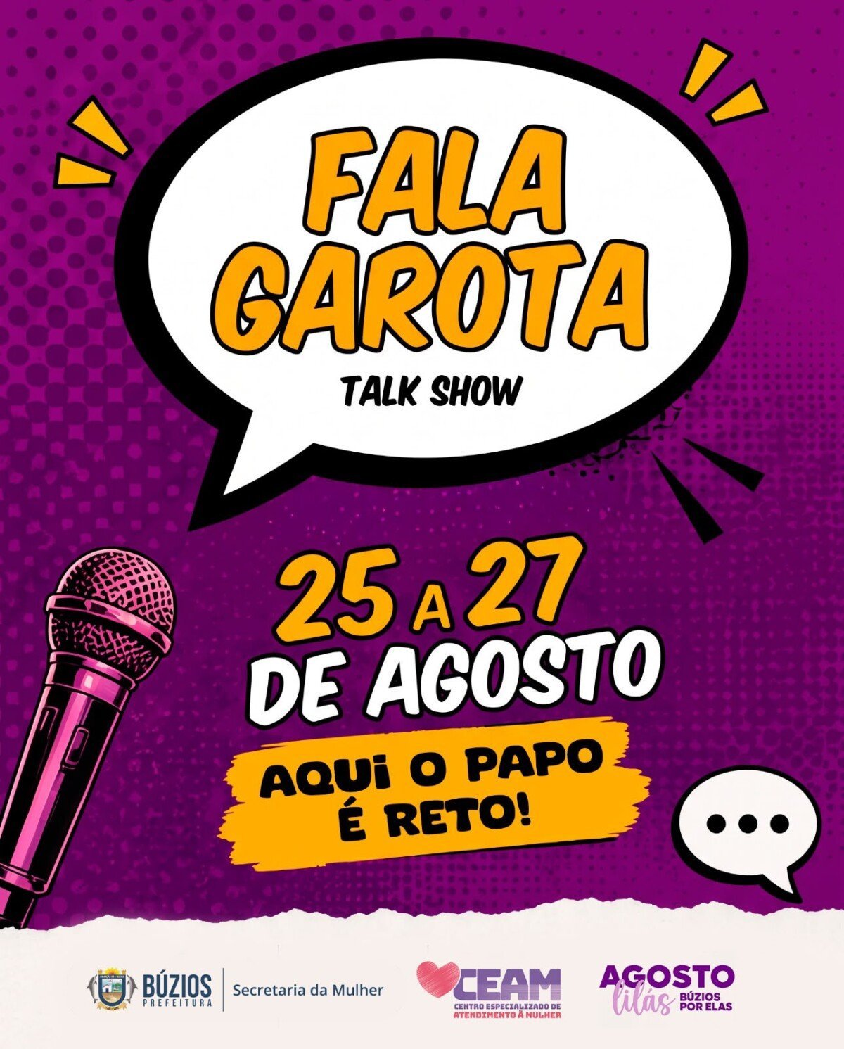 Búzios leva projeto Fala Garota a estudantes da rede municipal