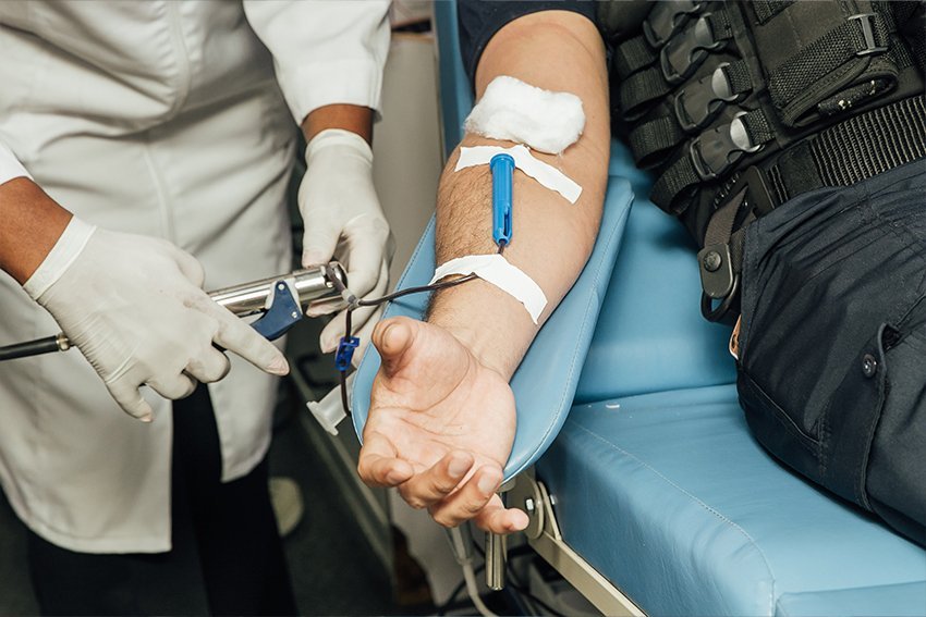 São Francisco arrecada 64 bolsas em campanha de doação de sangue