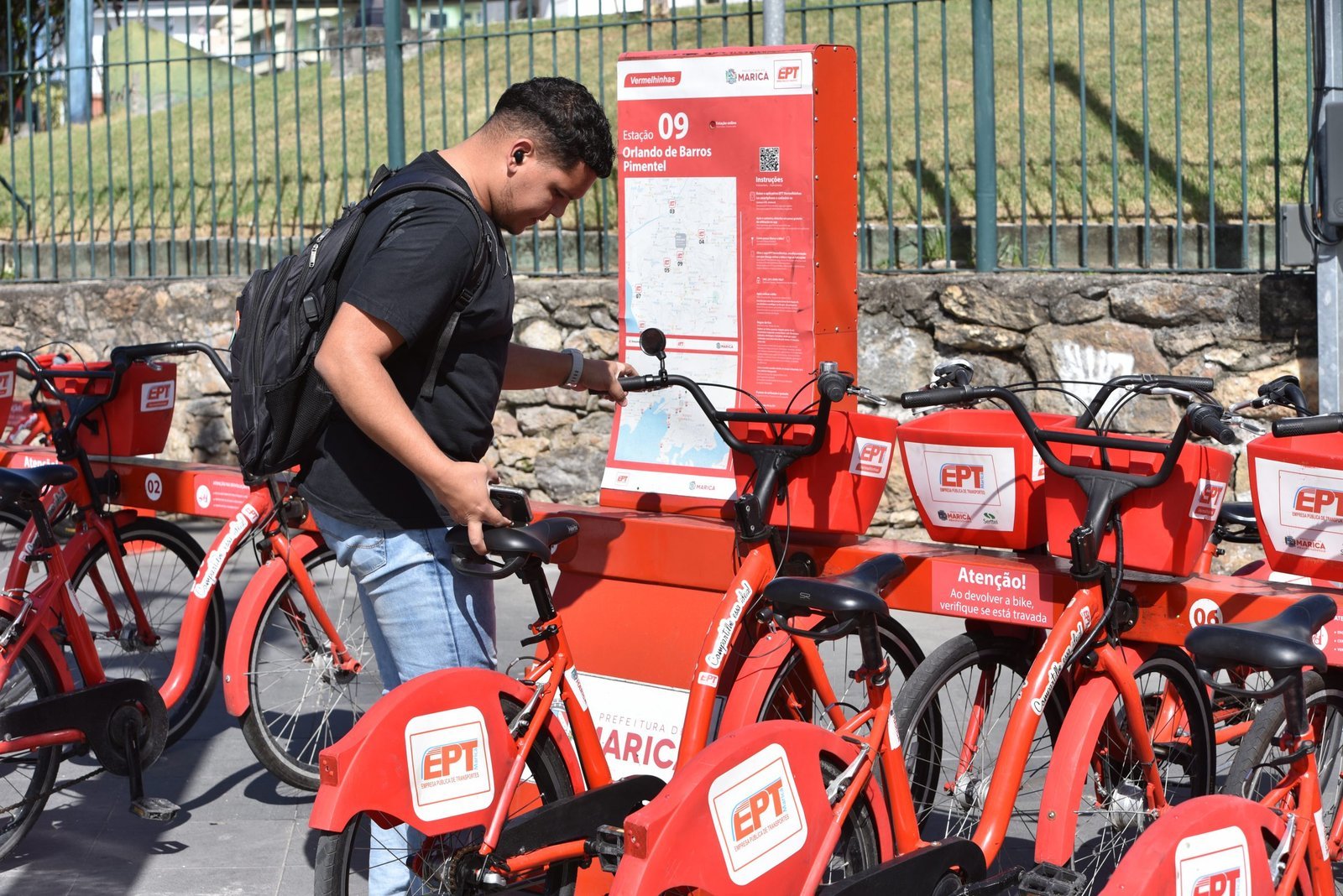 Maricá ultrapassa 211 mil usuários nas bicicletas gratuitas