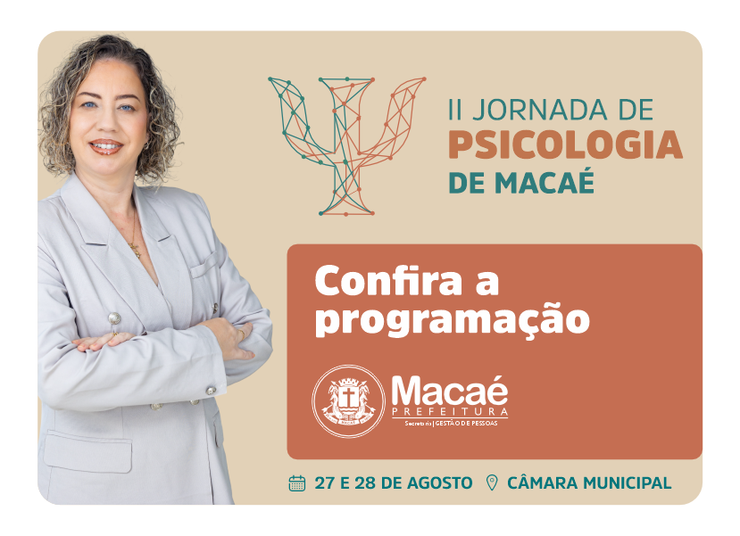 Macaé terá Jornada de Psicologia Municipal nesta semana