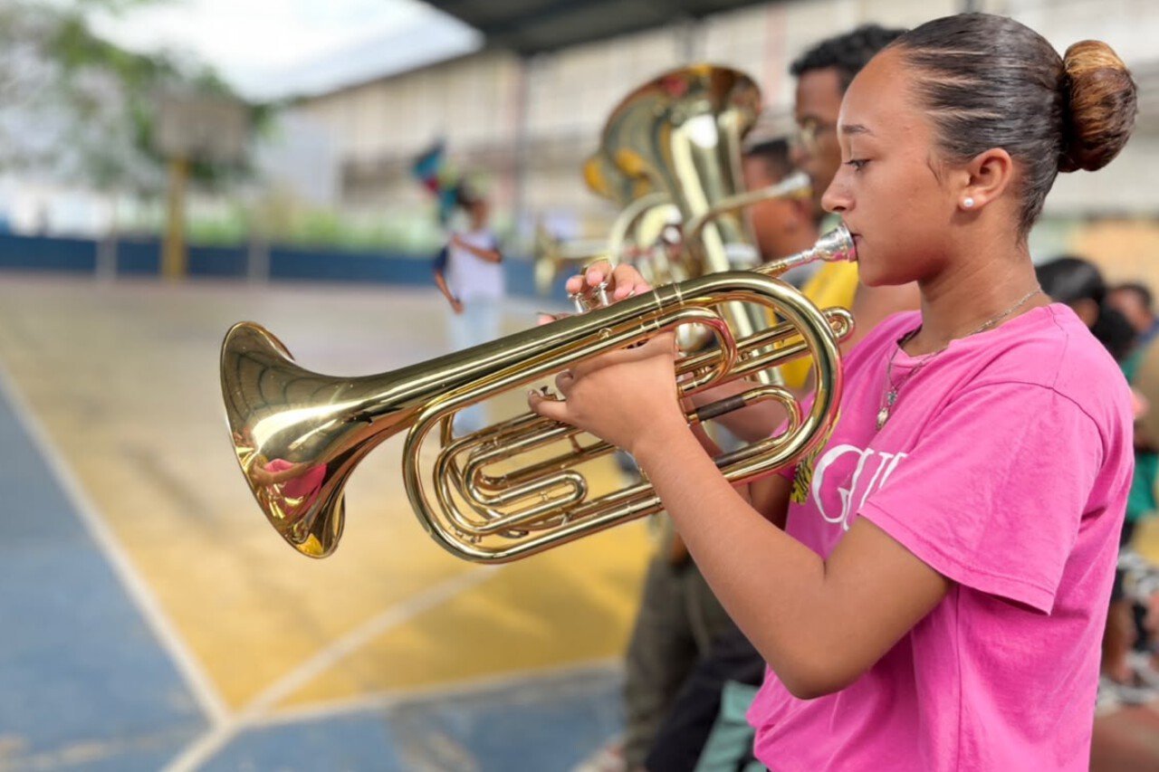 Banda da FMIJ volta ao Desfile Cívico de 7 de Setembro em Campos