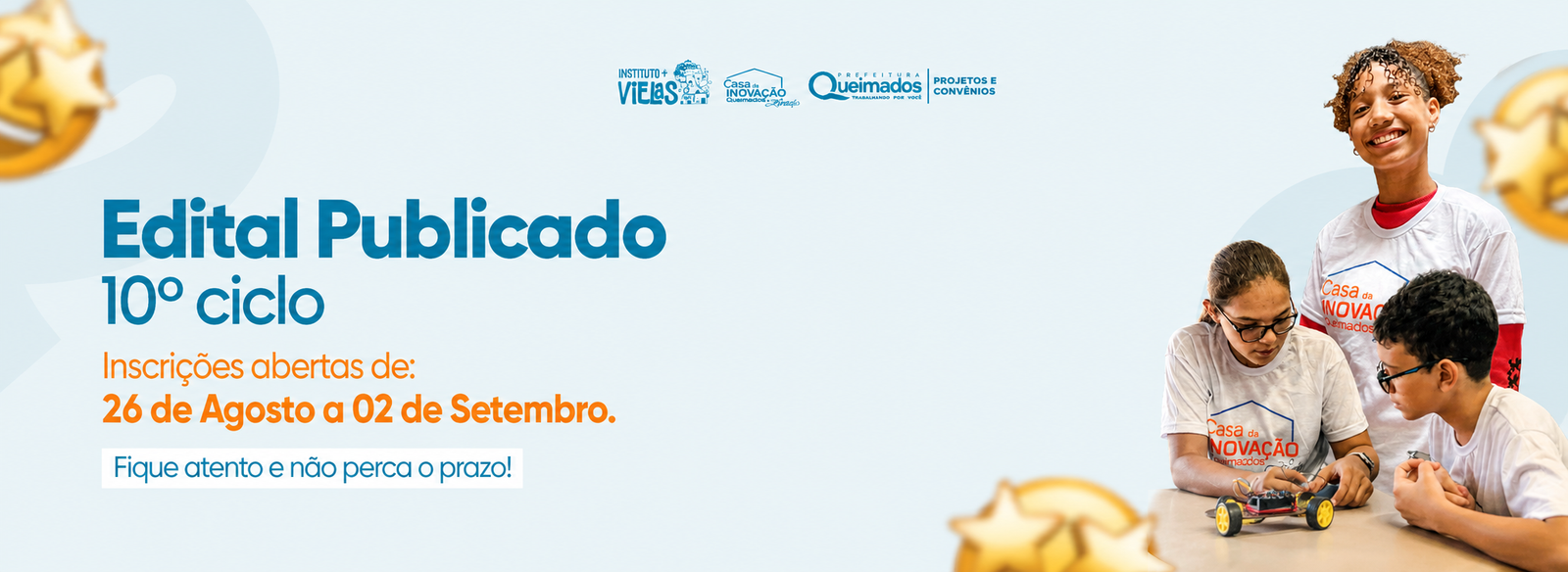 Queimados abre 324 vagas gratuitas em cursos de tecnologia