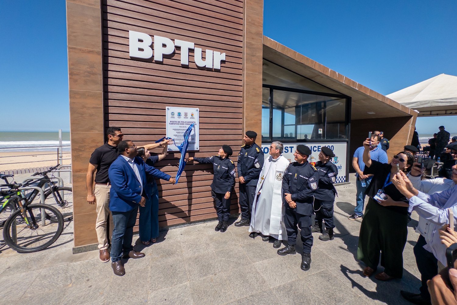 Macaé recebe posto do BPTur na orla dos Cavaleiros