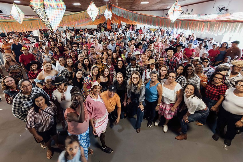 Festa da Roça reúne cerca de 600 idosos em São Francisco de Itabapoana