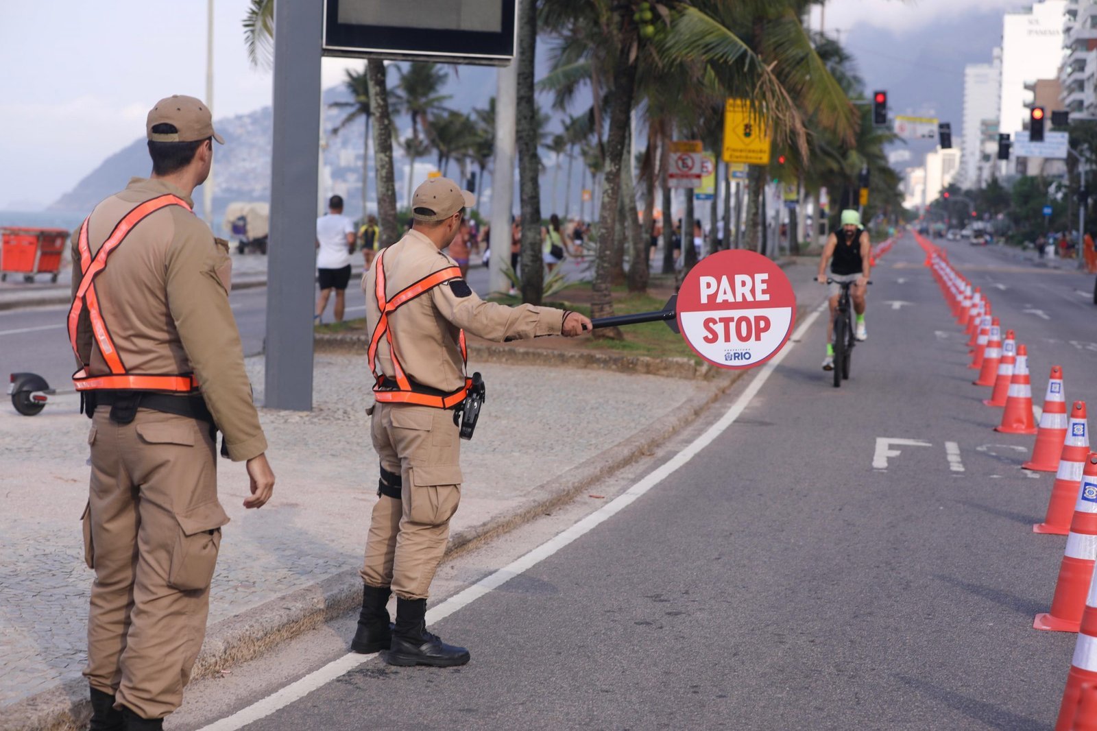 Rio inaugura ciclofaixa de lazer de 7,2 km na orla da Zona Sul