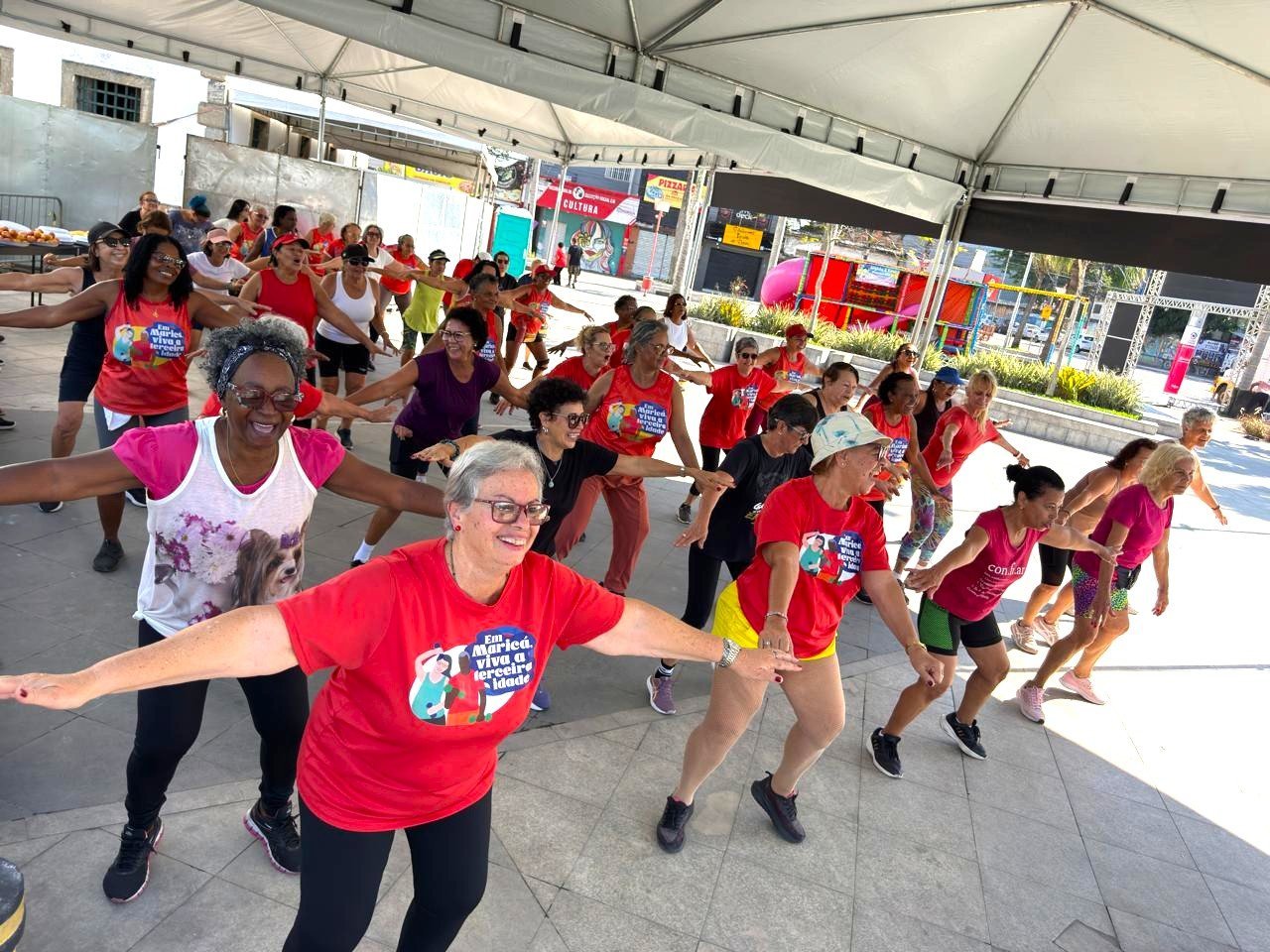 Maricá tem aulão com exercícios e integração para idosos