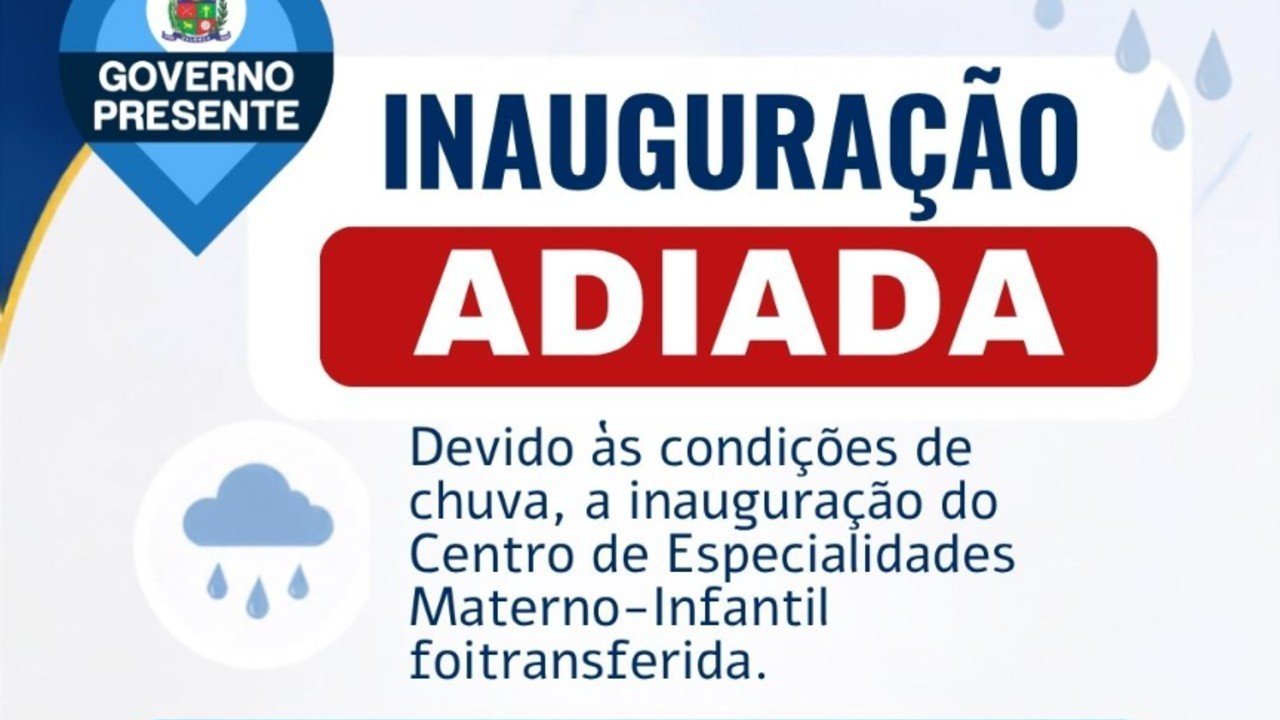Inauguração do Centro Materno-Infantil de Valença é remarcada para 8 de setembro