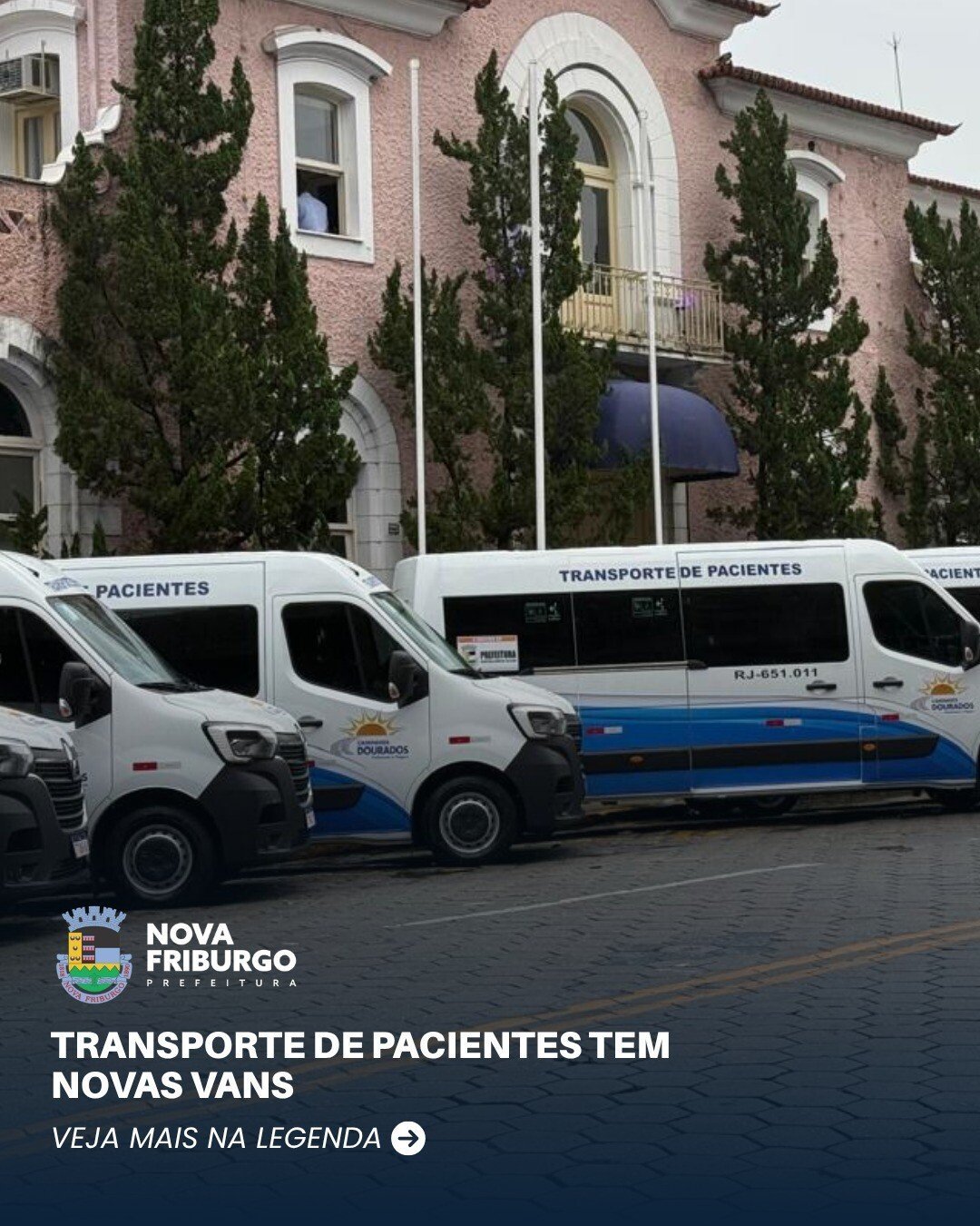 Nova Friburgo terá 19 vans para transporte de pacientes fora do município