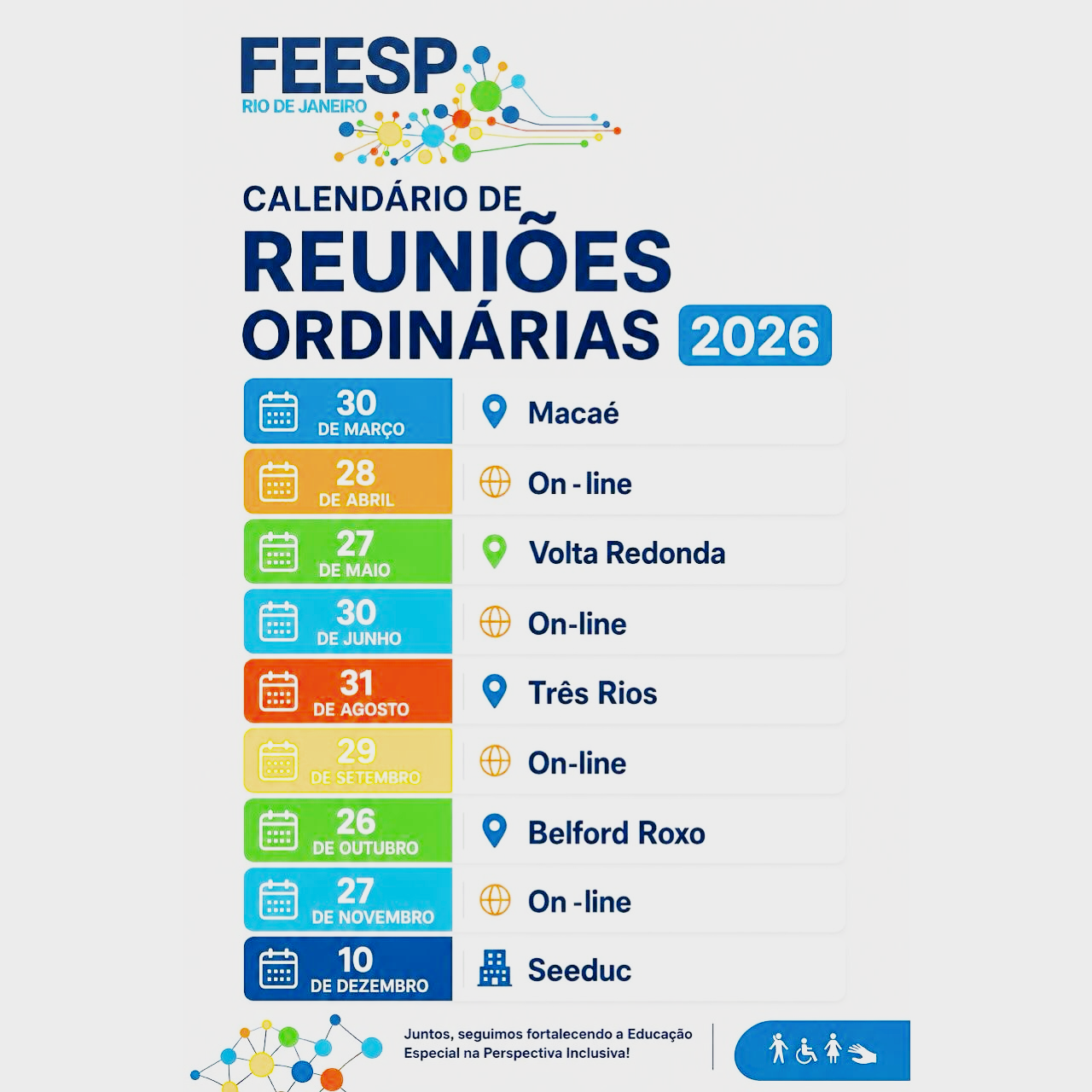 Três Rios recebe fórum estadual de educação especial na segunda-feira