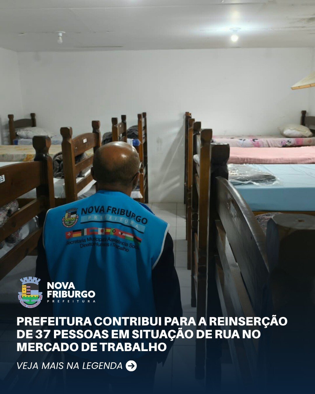 Nova Friburgo reinseriu 37 pessoas em situação de rua no mercado de trabalho