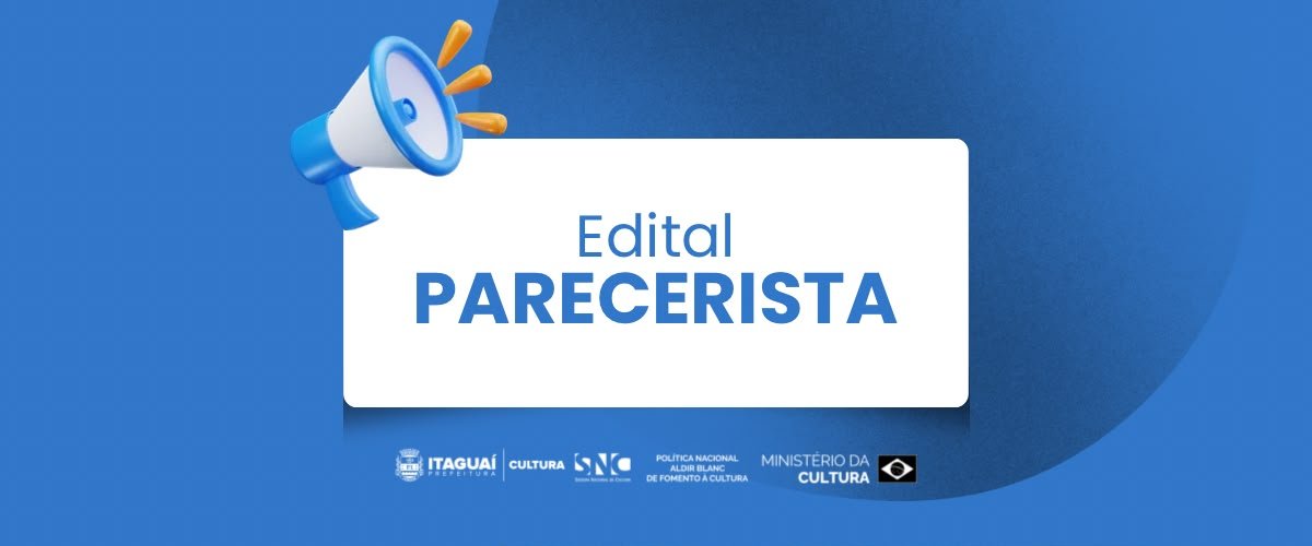 Secretaria de Cultura de Itaguaí abre seleção para pareceristas da PNAB