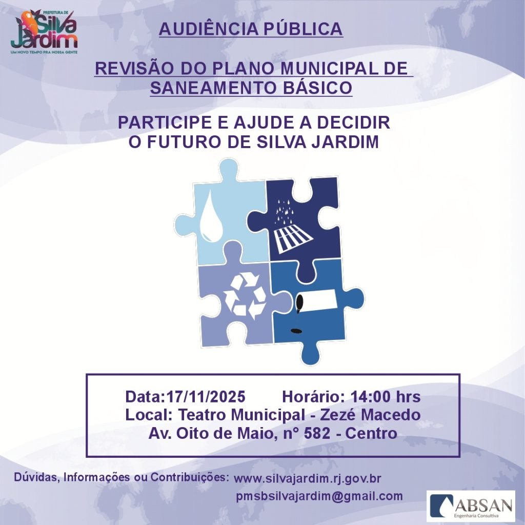 Silva Jardim: aUDIÊNCIA PÚBLICA