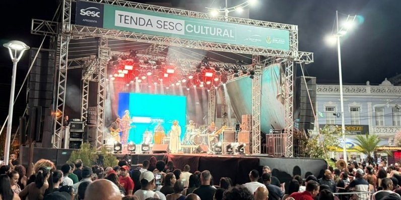 Tenda Sesc Cultural reúne atrações na Festa de Agosto em Bom Jesus