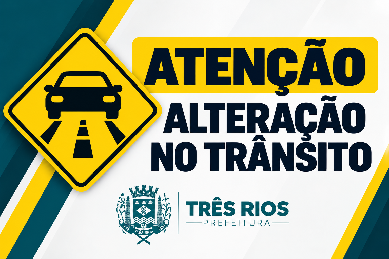 Três Rios terá mão única e acessos restritos durante a Expo, de 17 a 20 de setembro