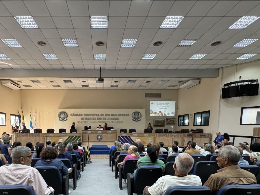 Rio das Ostras apresenta relatório da Saúde em audiência pública no dia 29