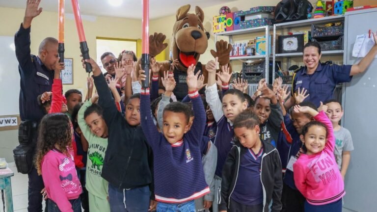 Barra do Piraí leva educação no trânsito aos alunos do Jardim de Infância Murilo Braga
