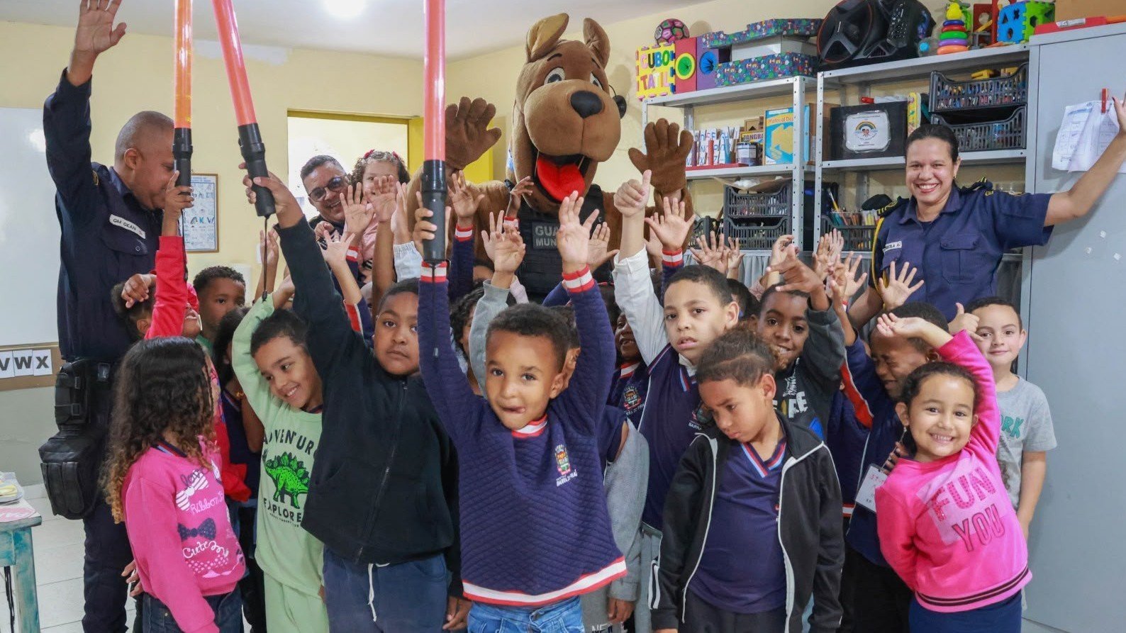 Barra do Piraí leva educação no trânsito aos alunos do Jardim de Infância Murilo Braga