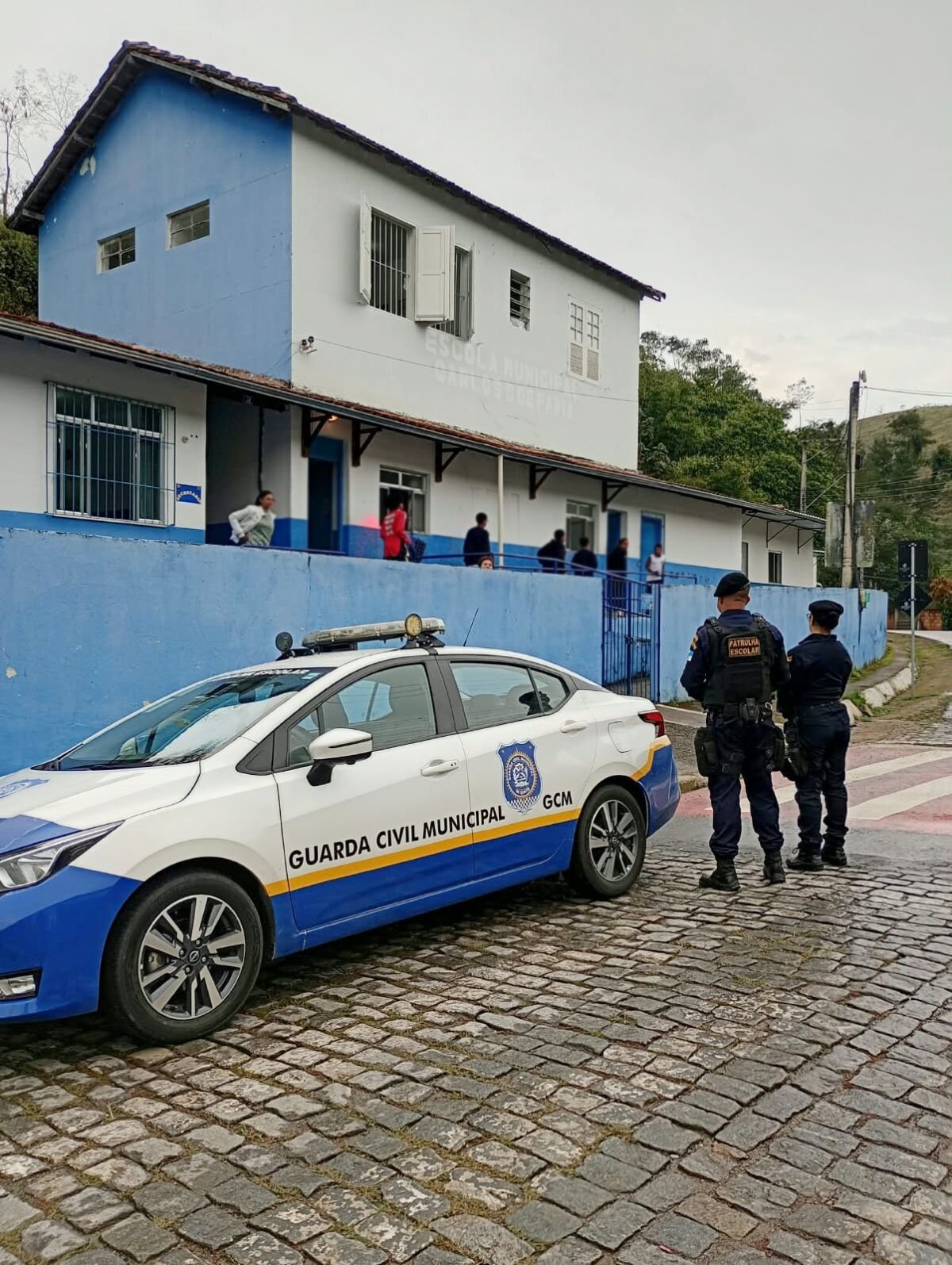 Alunos de Quatis participam de ação contra o bullying em Falcão