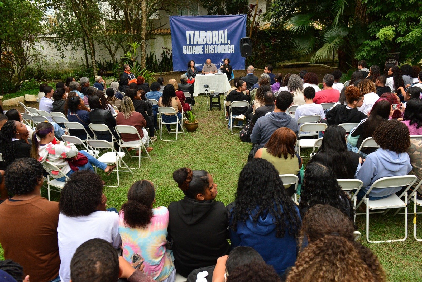 Estudantes debatem preservação do patrimônio histórico em Itaboraí