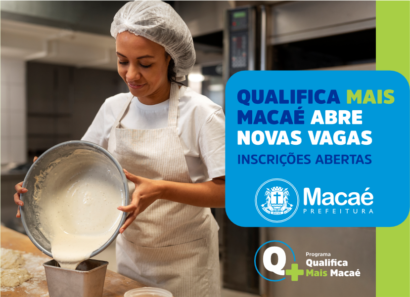 Macaé encerra nesta sexta inscrições para 2,7 mil vagas em cursos gratuitos
