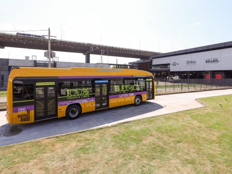 Rio de Janeiro prevê 175 ônibus elétricos com financiamento de R$ 329 milhões do BNDES