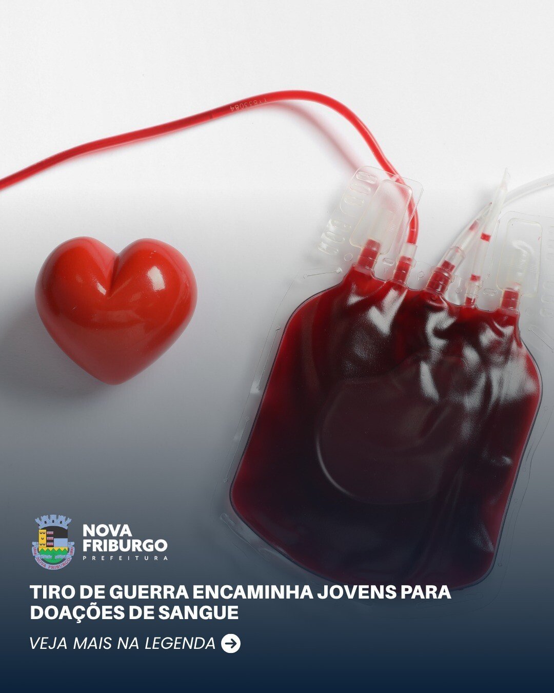 Nova Friburgo terá mobilização de jovens do alistamento para doação de sangue