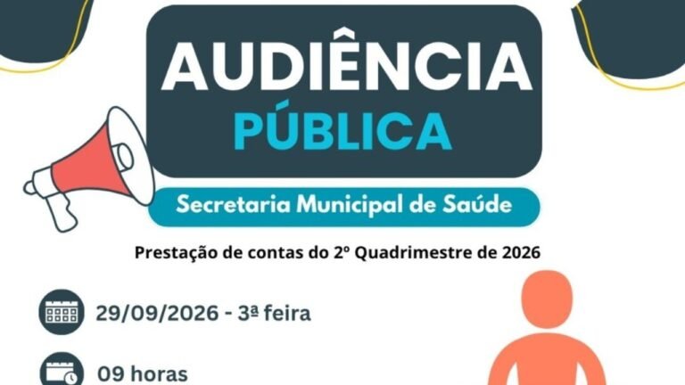 Valença terá audiência de prestação de contas da Saúde em 29 de setembro
