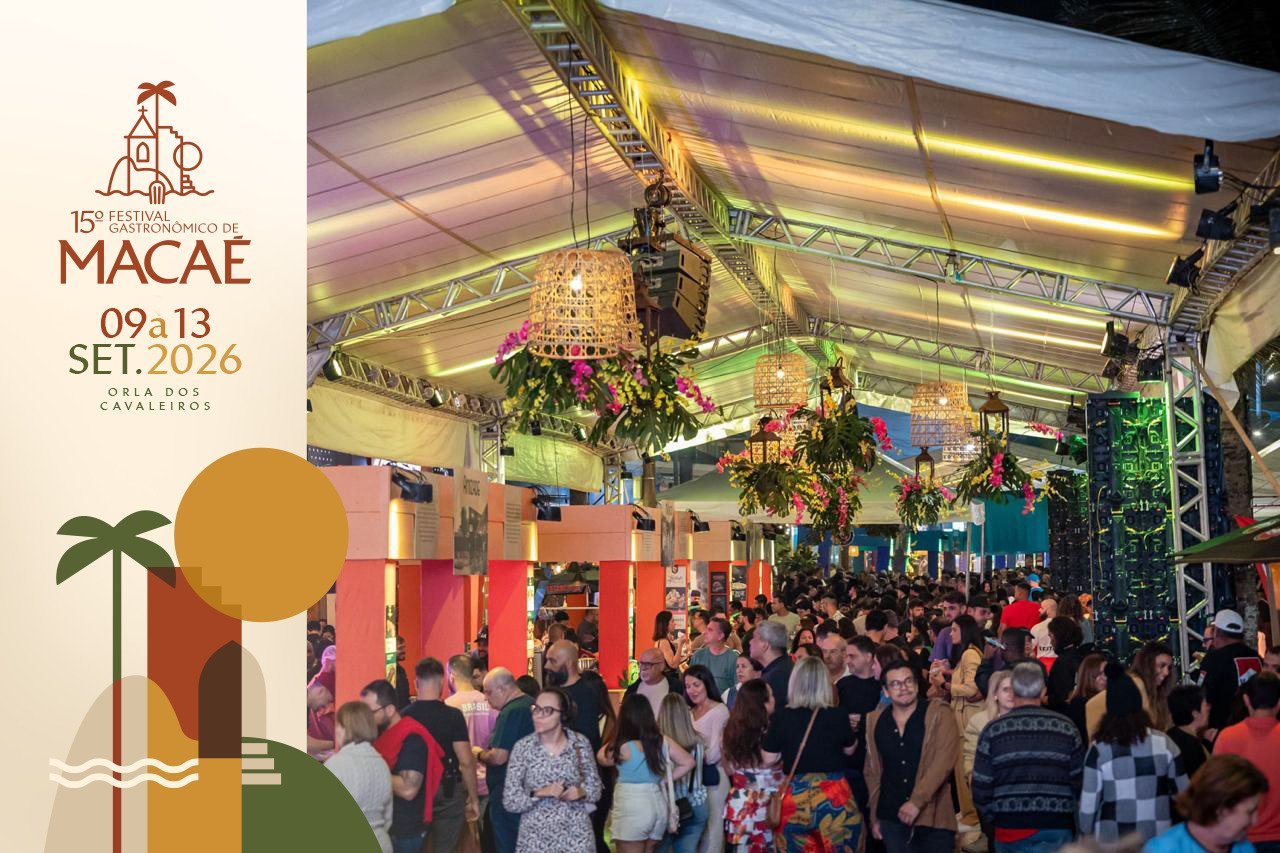 Festival de Gastronomia reúne chefs em Macaé de 9 a 13 de setembro