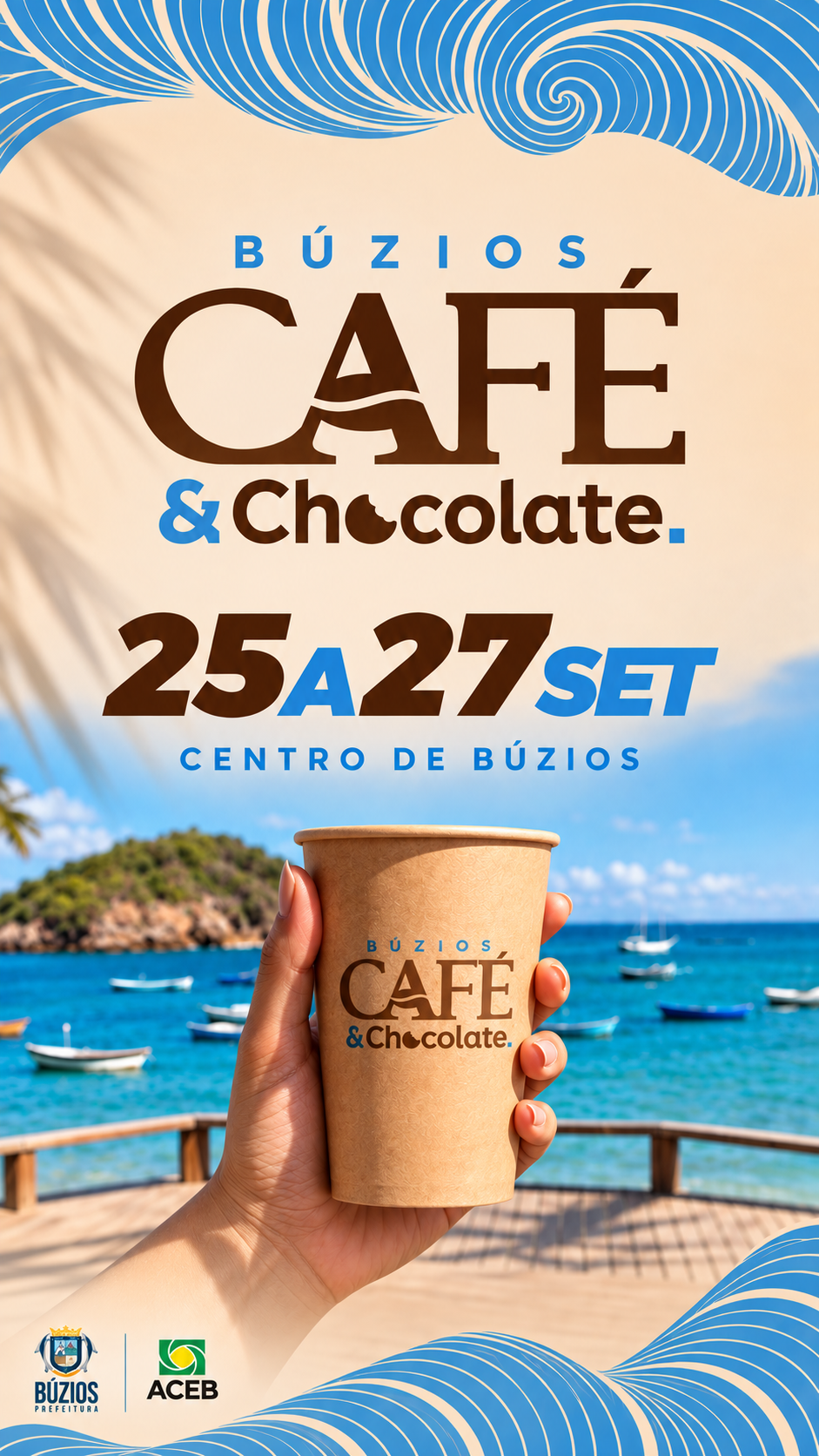 Búzios terá circuito de café e chocolate com mais de 15 estabelecimentos no Centro