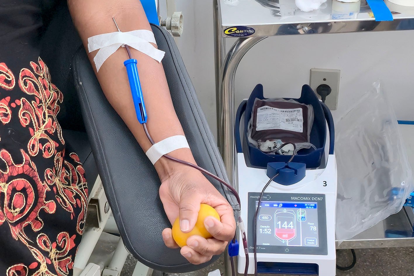 Macaé pede doações de sangue O+ e O-; atendimento vai das 7h30 às 12h30