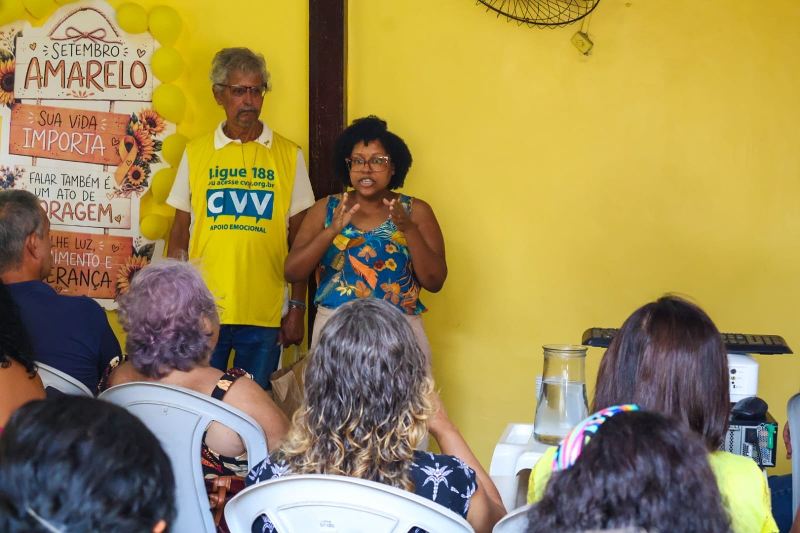 Maricá reúne usuários do CRAS São José para atividade sobre saúde mental
