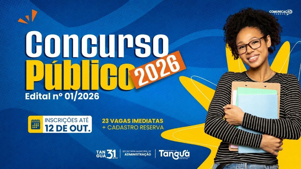 Tanguá abre inscrições para concurso público com 23 vagas imediatas