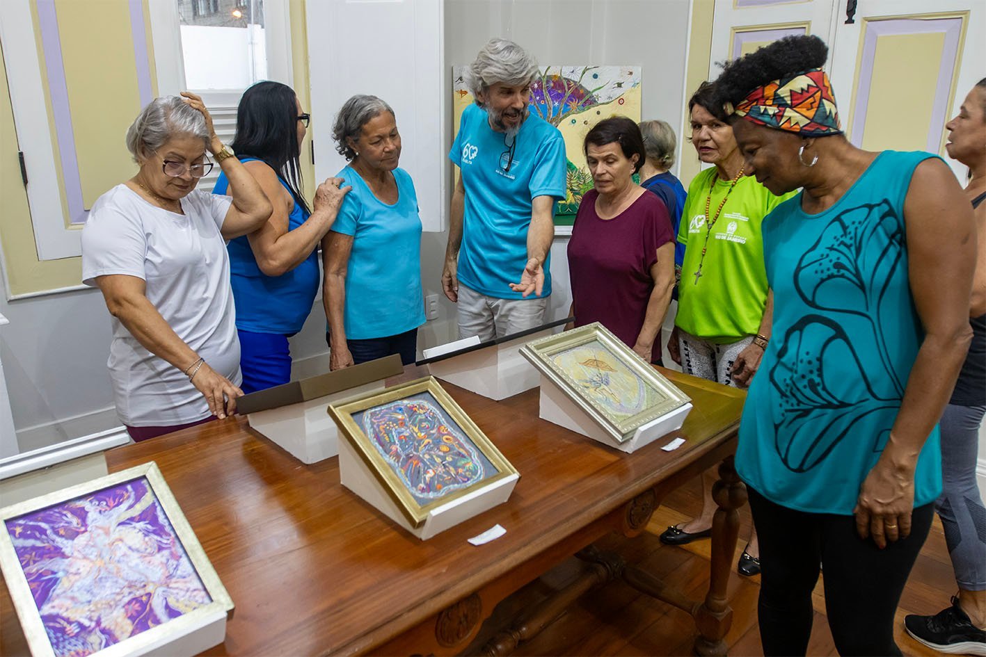 Macaé reúne participantes da Melhor Idade em exposição e atividades no Solar dos Mellos