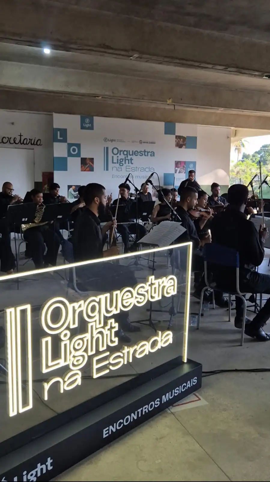 Três Rios terá concerto gratuito da Orquestra Light Rocinha em 1º de outubro