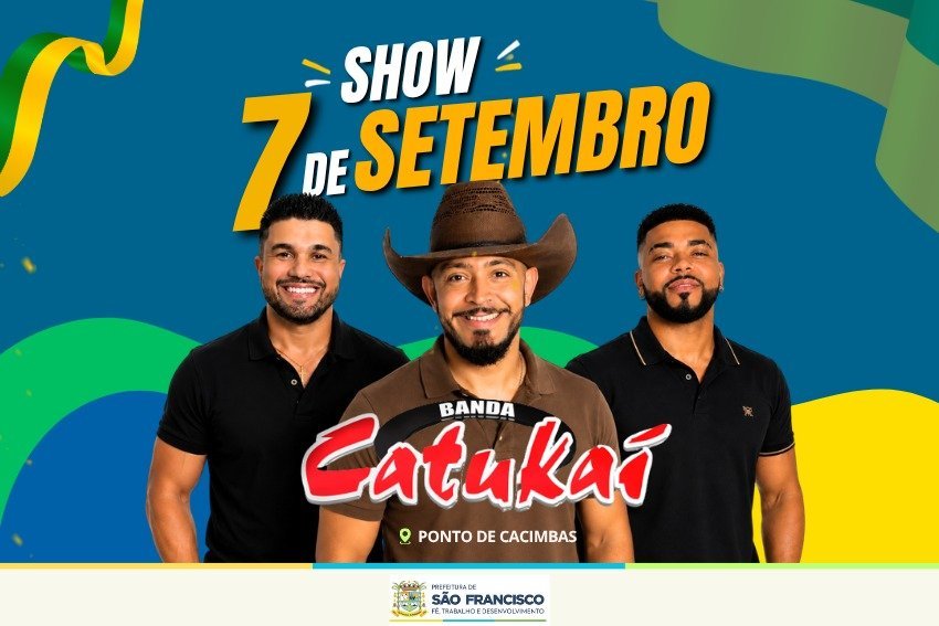 São Francisco de Itabapoana terá desfile e show no feriado de 7 de Setembro