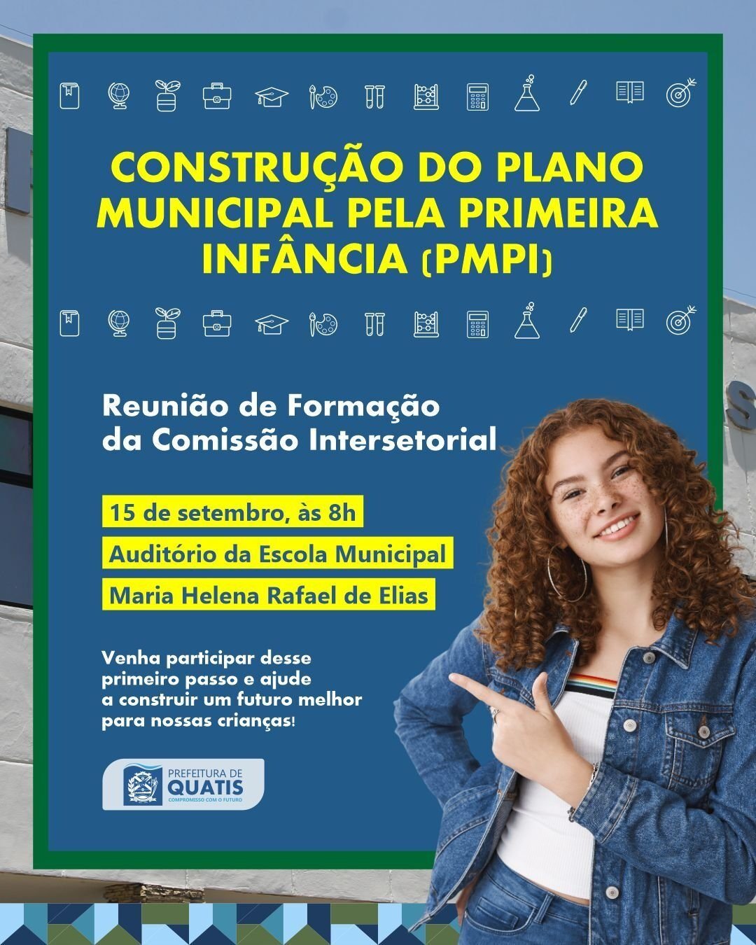 Quatis marca reunião para formar comissão do Plano pela Primeira Infância