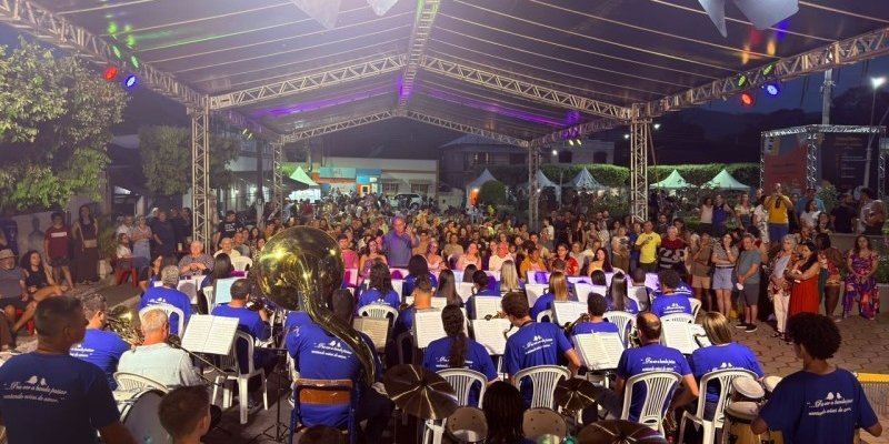 Festival de Chorinho e Sanfona teve programação gratuita em Bom Jesus do Itabapoana