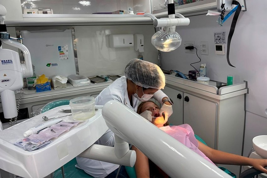 Odontomóvel atende quatro localidades de São Francisco de Itabapoana nesta semana