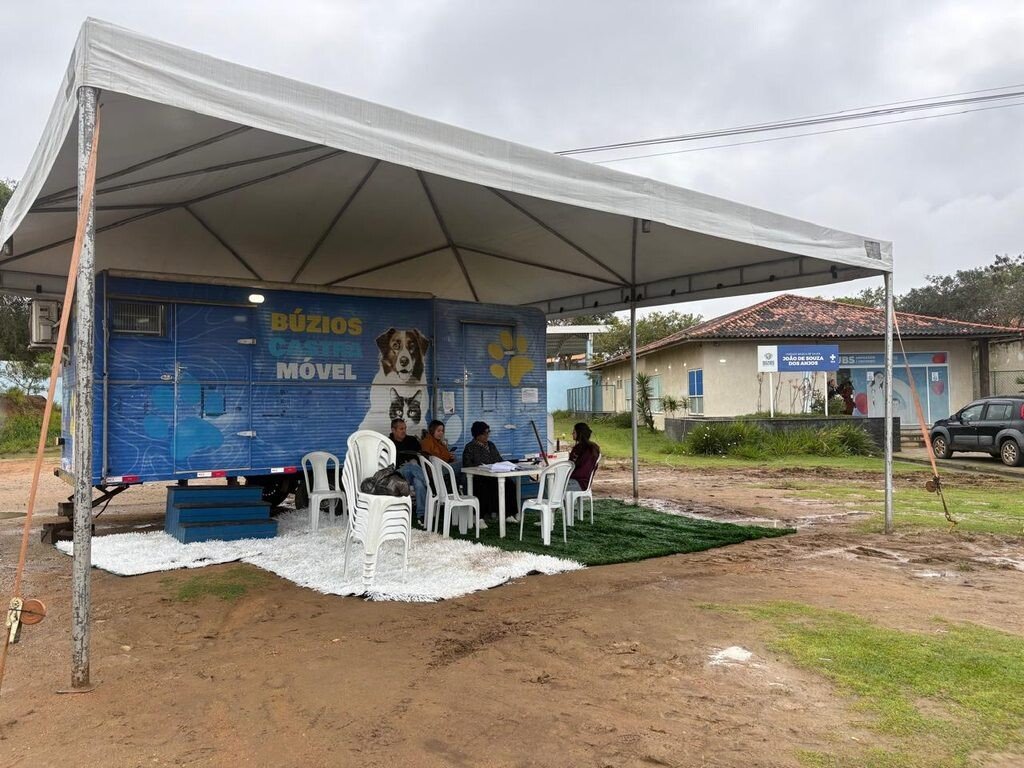 Castramóvel retoma atendimentos no Cruzeiro, na Rasa, em Búzios