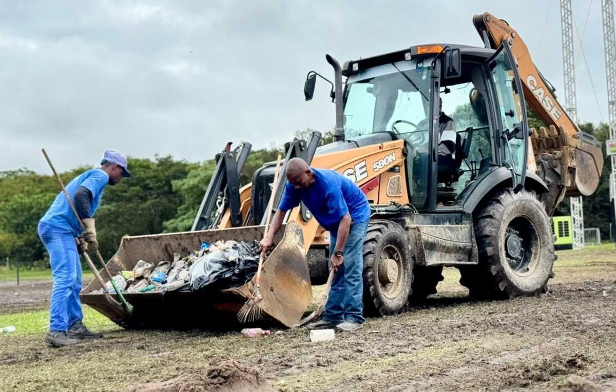 São Pedro da Aldeia recolhe cerca de 25 toneladas de resíduos após Cavalgada no Polo Rural
