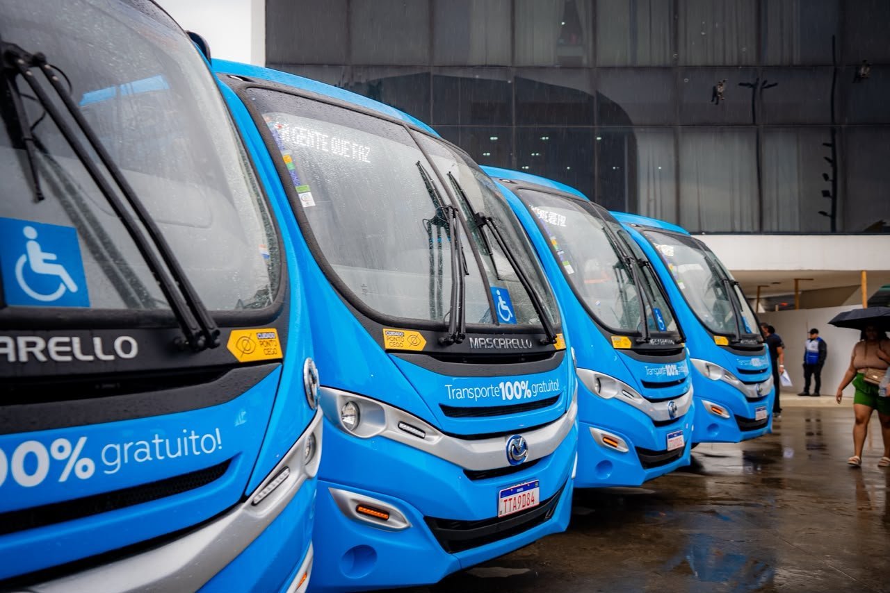 Duque de Caxias renova ônibus de seis linhas do Tarifa Zero
